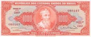 1000 Cruzeiros 1963